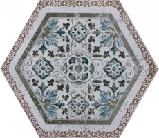 Декор Cir Ceramiche Fuoritono Esagona Fuorimaiolica S/6 24x27.7 1073733