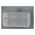 База под раковину Cezares Elegance 100x46x55 Vetro Argento 42281