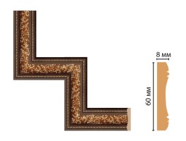 Декоративный угловой элемент Decomaster 186-1-51 (300x300 мм)