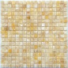 Мозаика Pixmosaic Каменная мозаика из оникса Honey Onyx на сетке 30.5x30.5 PIX305