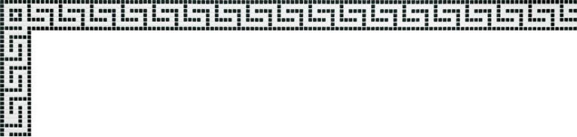 Мозаика Bisazza Oro Bis Border Naxos 1.2x1.2 77336