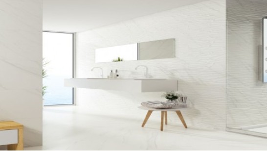 Спеченный камень Delfone Aurora Waite 120x270