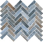 Мозаика Rondine Inwood Blue Mosaico Spina 28.5x32 J87200