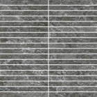 Мозаика Italon Magma Graphite Mosaico Strip 30x30 610110001366