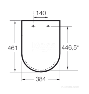 Сиденье для унитаза Roca Beyond 801B8266B