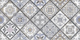 Плитка Laparet Etnis мозаика серый 30x60 настенная 18-00-06-3654