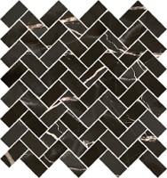 Мозаика Italon Stellaris Absolut Black Mosaico Cross Натуральный 29.7x31.5 620110000217