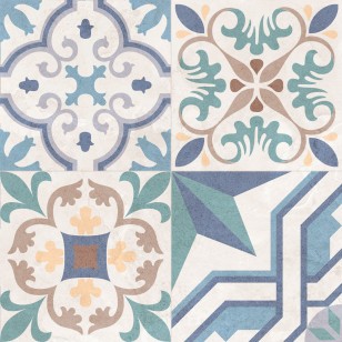 Керамогранит Global Tile Topaz Синий 41.2x41.2 GT235VG