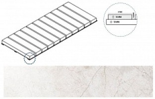 Решетка Italon Contempora X2 Pure Griglia Stream 10 25x60 620090000538