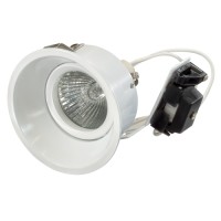 Светильник Lightstar Domino точечный встраиваемый под заменяемые галогенные или LED лампы 214606