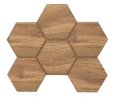 Мозаика Estima Selection Eucalyptus Hexagon неполированная 25x28.5 SI02
