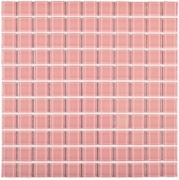 Стеклянная мозаика Bonaparte Pink Glass 2.5x2.5 30x30