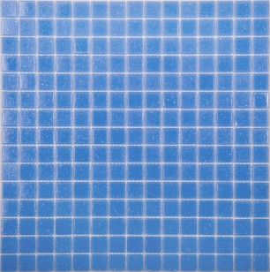 Мозаика NSmosaic Econom Series стекло средне-синий бумага 2х2 32.7x32.7 AG03