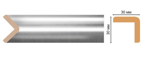 Угол Decomaster D134-375 (30x30x2400 мм)