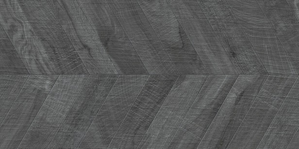 Керамогранит Ibero Ceramicas Artwood Chevron Black Mate 60x120