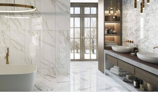 Плитка Sina Tile Ramila White 30x75 настенная 9107