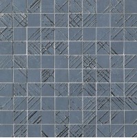 Мозаика Fap Ceramiche Bloom Metal Blue Silver Mosaico 30.5x30.5 FOY0