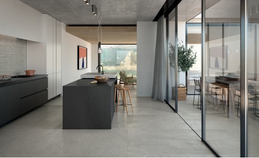 Спеченный камень Delfone Jenny Grey Matt 3 mm 120x270