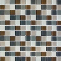 Мозаика Pixmosaic Керамическая мозаика Серо-бежевая 30x30 DM 102