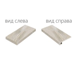 Ступень Italon Magnetique White Scalino 60 Ang.Sx 33x60 угловая левая 620070000530