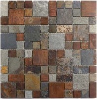 Мозаика Moreroom Stone Mashup Stone Copper 30x30 AG170