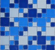 Мозаика NSmosaic Crystal Series стекло 2.3x2.3 4.8x4.8 30x30 S-460