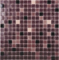Мозаика NSmosaic Econom Series стекло сиреневый сетка 2x2 32.7x32.7 COV05-1