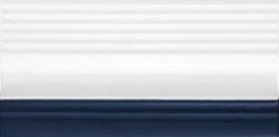 Бордюр-рукохват Tao Ceramics Белый Антислип 11.9x24.4 T03A08 Бордюр-рукохват Tao Ceramics Белый Антислип 11.9x24.4 T03A08