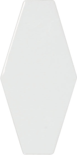 Плитка Ape Ceramica Harlequin White 10x20 настенная