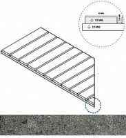 Решетка Genesis Х2 Grey Griglia Stream 10 Sx