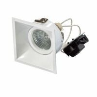 Светильник Lightstar Domino точечный встраиваемый под заменяемые галогенные или LED лампы 214506