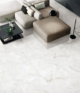 Керамогранит Laparet Onyx Blanco Pro Светло-серый Матовый R10 60x120