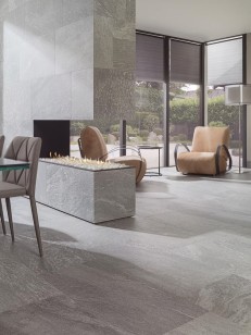 Керамогранит Steppe Ceramics Tinos Grey неполированный 80x80 TI008080N