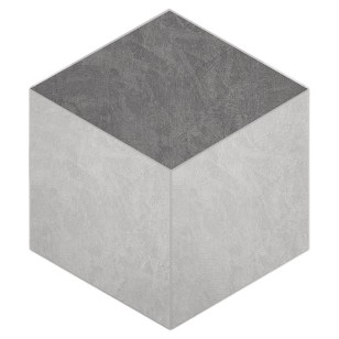 Мозаика Ametis Spectrum Milky White Cube неполированная 25x29 SR00/SR01