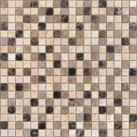 Мозаика Caramelle Mosaic Pietrine 4 mm Pietra Mix 1 Pol 30.5x30.5