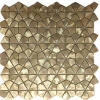 Мозаика Moreroom Stone Stamping Aluminum Gold 26.9x28 S105
