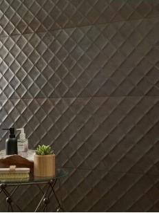 Плитка Love Ceramic Tiles Metallic Carbon Rett 45x120 настенная