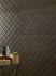 Плитка Love Ceramic Tiles Metallic Chess Carbon Rett 45x120 настенная