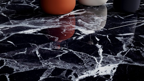 Керамогранит Pieza Ceramica Polar Black Двойной Глянец 60x120 PO006012H