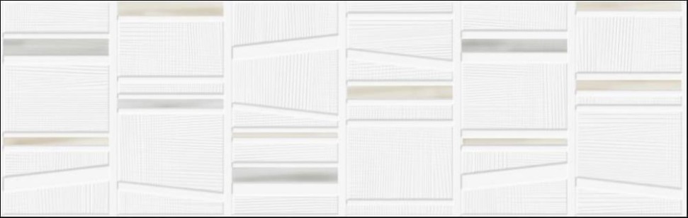 Плитка Grespania Kioto Mikado Blanco Rec 31.5x100 настенная 70KI411