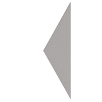 Керамогранит Etruria Design Hex Triangolo Grigio 4.3x15 HEXT15X4.3-GR