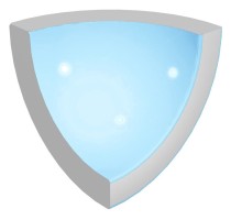 Уголок Pool Tile Radial Internal Corner Light Blue Smooth