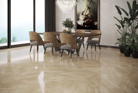 Керамогранит Infinity Ceramica Benton Beige Golden Line Glossy 60x120