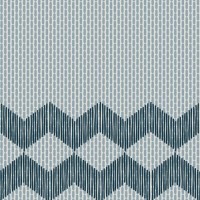 Керамогранит Mutina Tape Zigzag Half Blue 20.5x20.5 RETA27