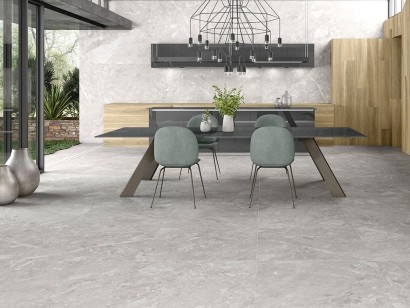 Керамогранит Steppe Ceramics Kea White неполированный 80x80 KE008080N