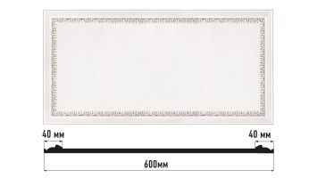 Декоративная панно Decomaster D3060-60 (600x300x18 мм)