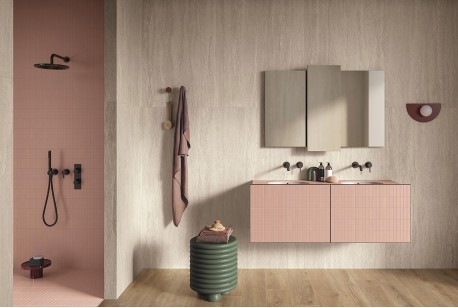 Керамогранит Italgraniti Dorset Beige Ribbed 60x120 DR03BAR