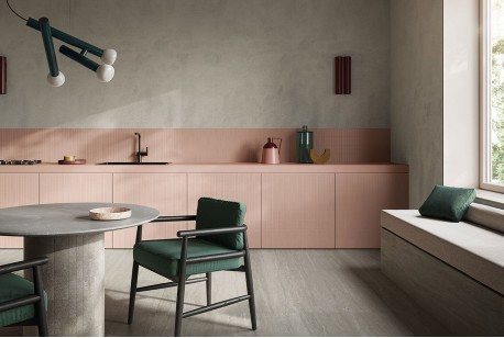 Керамогранит Italgraniti Dorset Beige Ribbed 60x120 DR03BAR