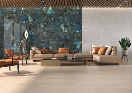 Керамогранит Laparet Rigel Azul Синий Матовый 80x160