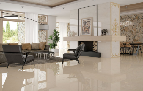 Плитка Sinfonia Ceramicas Calacatta Marblestone Gold 32x90 настенная